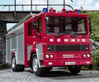 76DN008 Oxford Diecast Dennis RS Fire Appliance Mid Suffolk